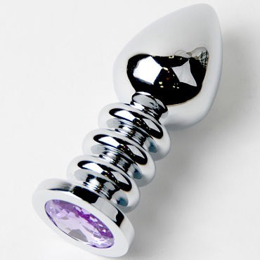 Пикантные штучки Большая рельефная анальная пробка