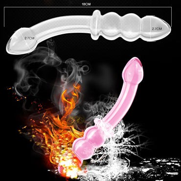 LoveToy Glass Romance Двухсторонний, прозрачный