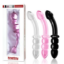 LoveToy Glass Romance Двухсторонний, прозрачный