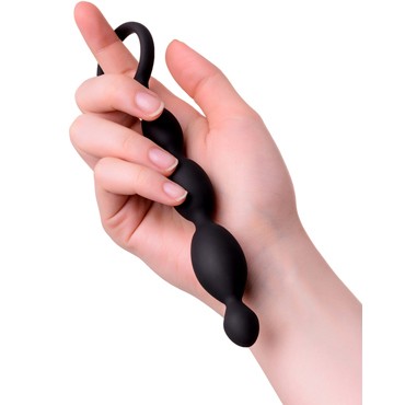 ToyFa A-toys Anal Beads S-Size 19,5 см, черная