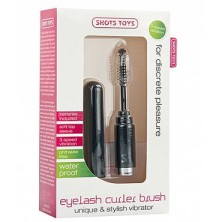 Shots Toys Eyelash Curler Brush, черный