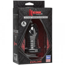 Doc Johnson Kink Explore Silicone Plug 10см, черная