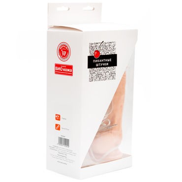 Пикантные Штучки Реалистичный Фаллоимитатор 24 см, телесный