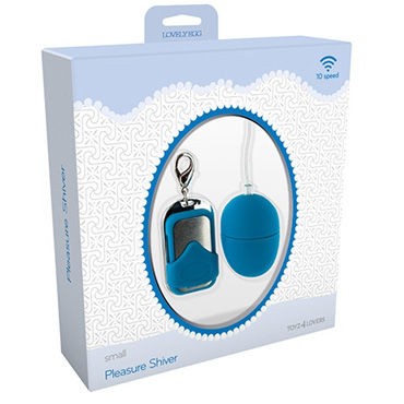 Toyz4lovers Lovely Egg Pleasure Shiver Small, голубое