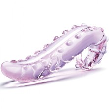 Glas Dildo 6" Lick-It, розовый