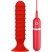 Menzstuff Ribbed Torpedo Red, 13 см