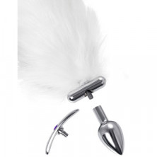 Toyfa Metal Втулка со светящимся хвостом, серебристая