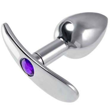 Toyfa Metal Втулка со светящимся хвостом, серебристая