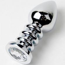 Пикантные штучки Большая рельефная анальная пробка