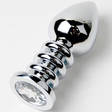 Пикантные штучки Большая рельефная анальная пробка