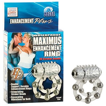 California Exotic Maximus Ring 10 Stroke Beads