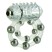 California Exotic Maximus Ring 10 Stroke Beads