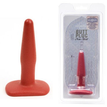Doc Johnson Butt Plug Small, красный