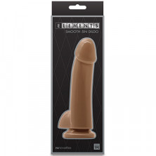 NSnovelties Elements Smooth Dildo 13 см, коричневый