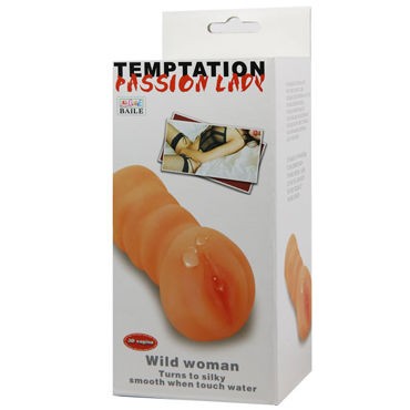 Baile Temptation Passion Lady Ребристый, белый