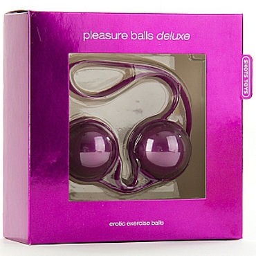 Shots Toys Pleasure Balls Deluxe, фиолетовые