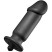 Tom of Finland XL Silicone Vibrating Anal Plug, черная