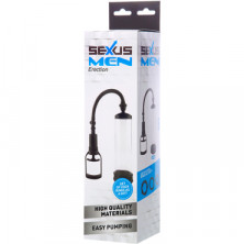Sexus Men Erection, прозрачный/черный