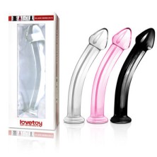 LoveToy Glass Romance Изогнутый, черный