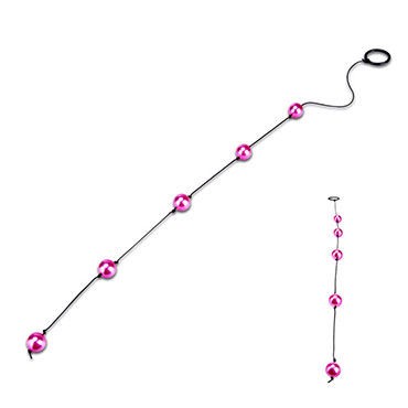 Erotic Fantasy анальная цепочка, розовая