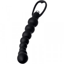 ToyFa A-toys Vibro Anal Beads 34 см, черная