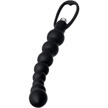ToyFa A-toys Vibro Anal Beads 34 см, черная