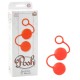 California Exotic Posh Silicone “O” Balls, оранжевый