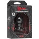 Doc Johnson Kink Ace Silicone Plug 7,5см, черная