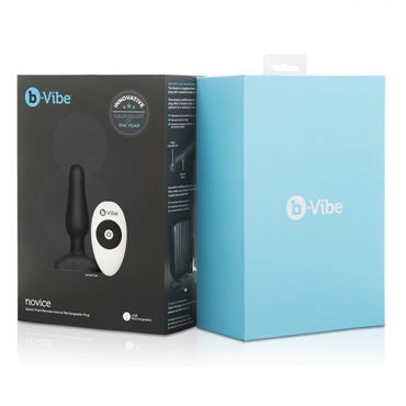 B-Vibe Novice Plug, черный