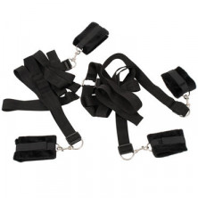 Bad Kitty Bed Shackles, черные