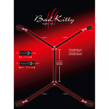 Bad Kitty Bed Shackles, черные