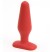 Doc Johnson Butt Plugs Medium, красный