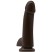 NSnovelties Elements Smooth Dildo 13 см, черный