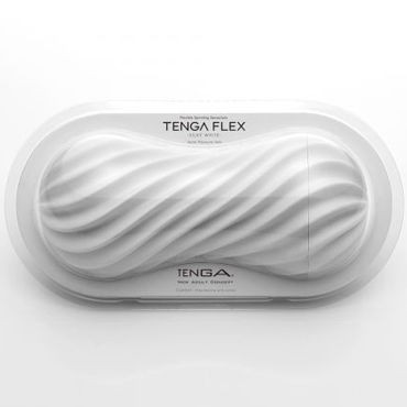Tenga Flex Silky White, белый