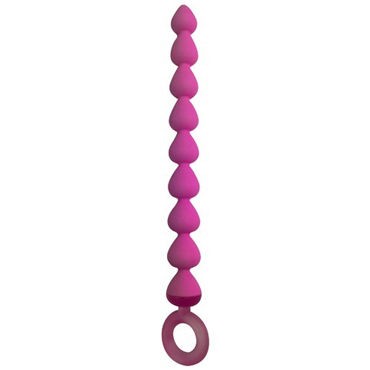Shots Toys Anal Chain, розовый