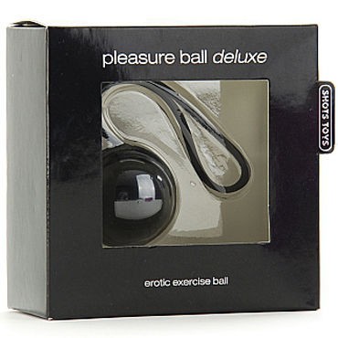 Shots Toys Pleasure Ball Deluxe, черный