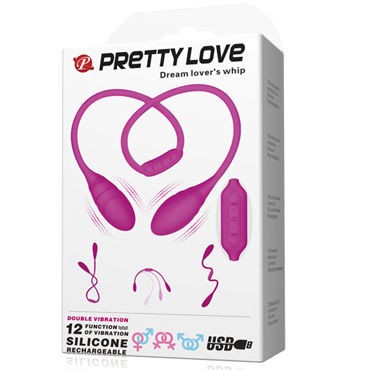 Baile Pretty Love Dream Lover's Whip С рельефными линиями, фиолетовый