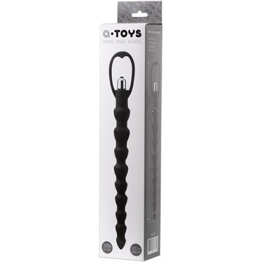 ToyFa A-toys Vibro Anal Beads 32,7 см, черная