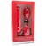 Ouch! Inflatable Vibrating Silicone Dong, красный