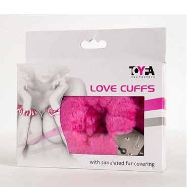 Toyfa наручники, 6см, розовые