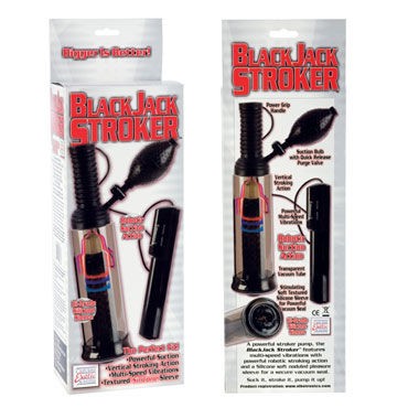 California Exotic Black Jack Stroker