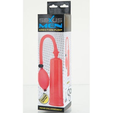 Sexus Men Erection Pump, красная