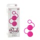 California Exotic Posh Silicone “O” Balls, розовый
