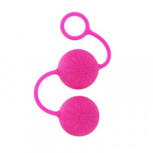California Exotic Posh Silicone “O” Balls, розовый
