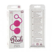 California Exotic Posh Silicone “O” Balls, розовый
