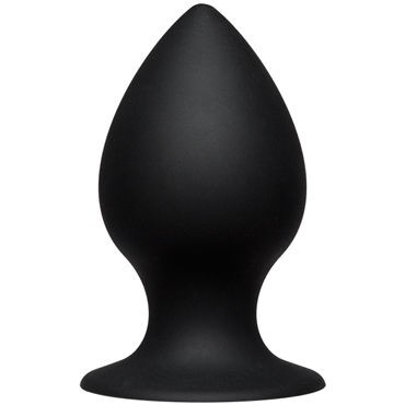 Doc Johnson Kink Ace Silicone Plug 10см, черная