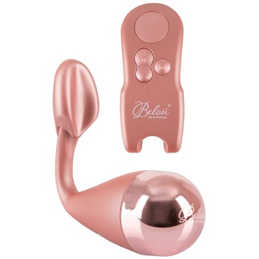 Orion Belou Vibro Egg With Clitoral Stimulator, розовое