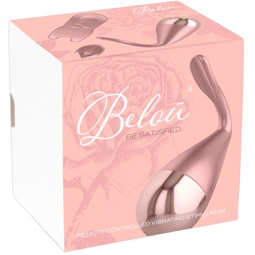 Orion Belou Vibro Egg With Clitoral Stimulator, розовое