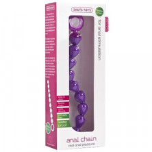 Shots Toys Anal Chain, фиолетовый