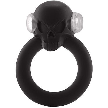 Shots S-Line Shadow Skull Cockring, черное